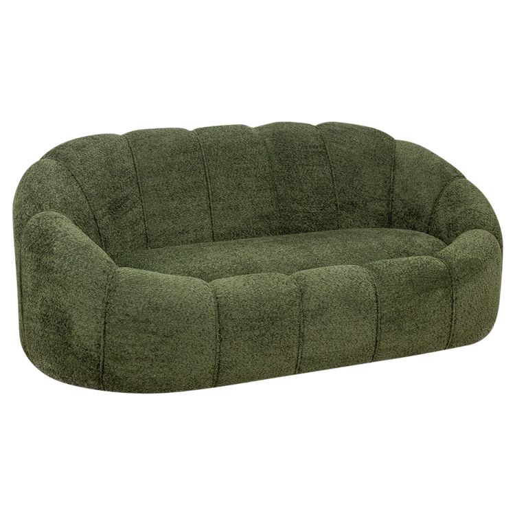 Sofa in bouclette fabric. Contemporary work. LS62011708D