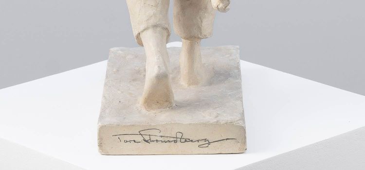 The Sower - Signed Plaster - Tore Strindberg