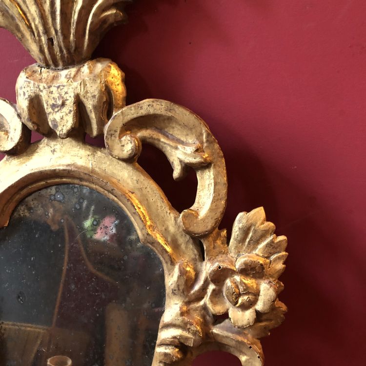 Reflecting mirror, Italy, early 19th century