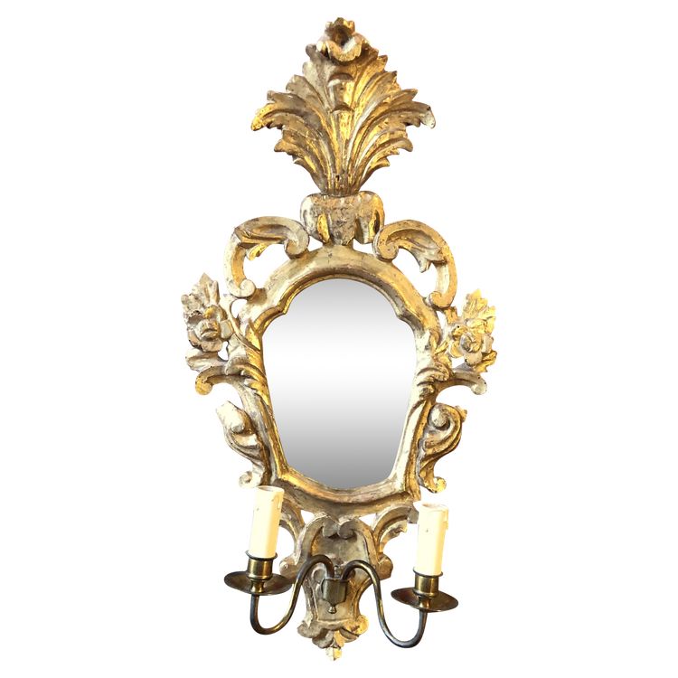 Reflecting mirror, Italy, early 19th century