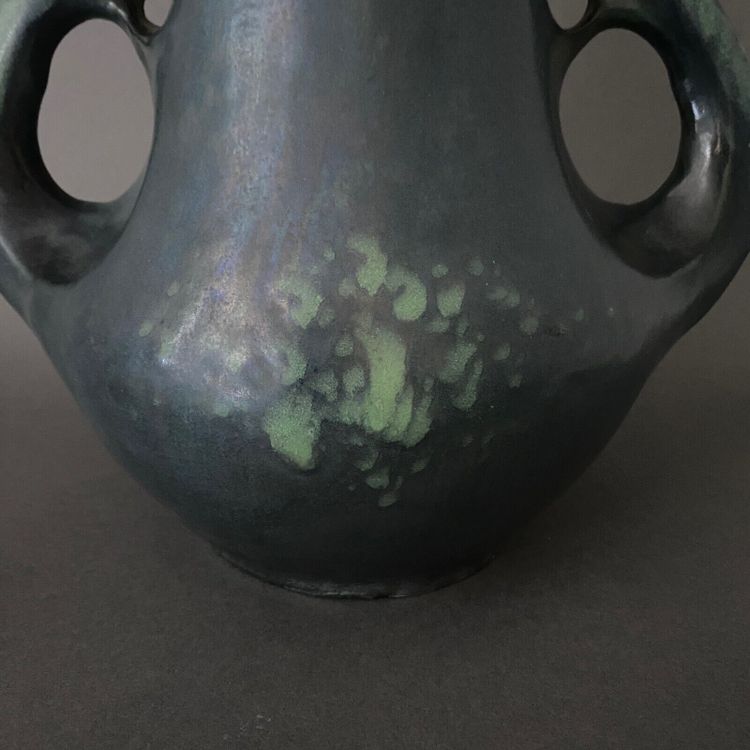 Vase Amphora irisé par Paul Dachsel