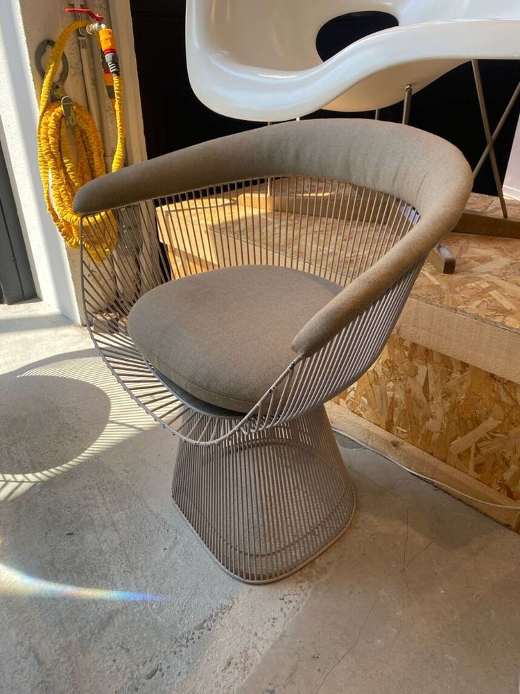 Warren Platner Tisch und 4 Sessel Set Knoll Edition