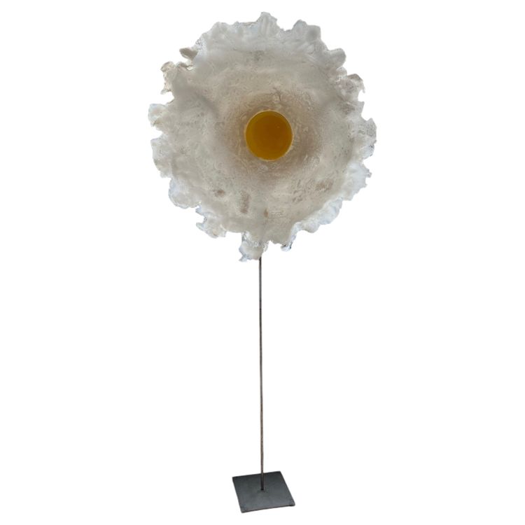 Lampe "oeuf" signée de l'Artiste Michel Froment