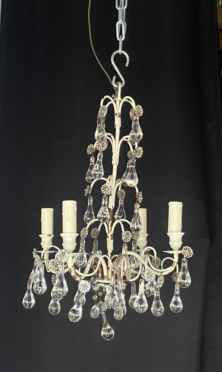 White chandelier