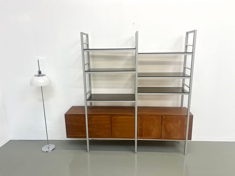 80s modernist sideboard bookcase