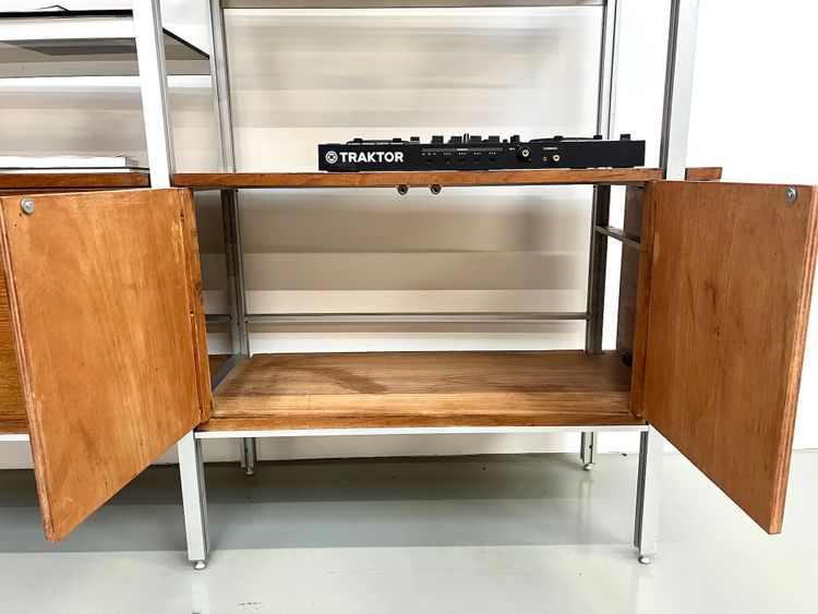 80s modernist sideboard bookcase