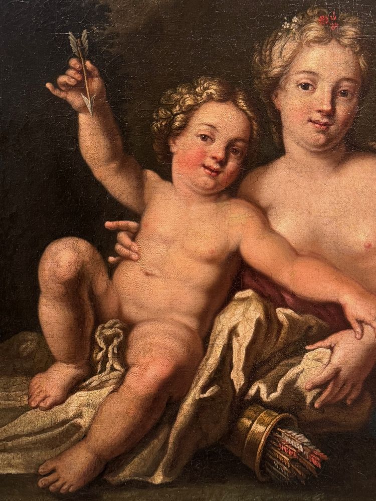 Venus and Love, French school circa 1750