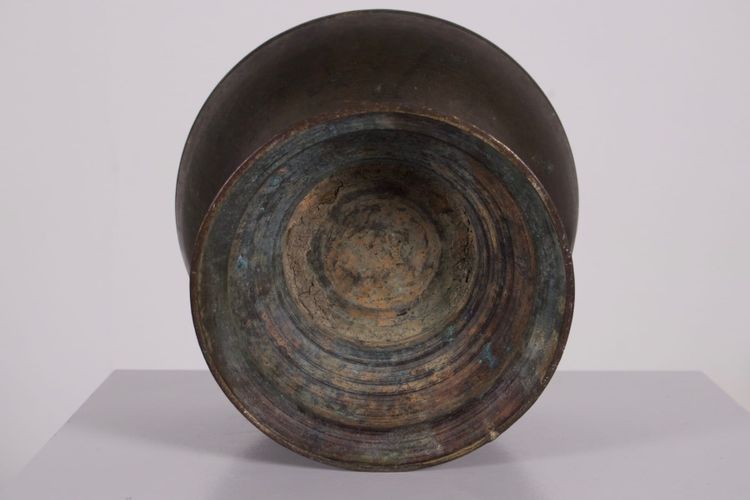 Burmese bronze covered bowl Taungû / Nyaung-yan