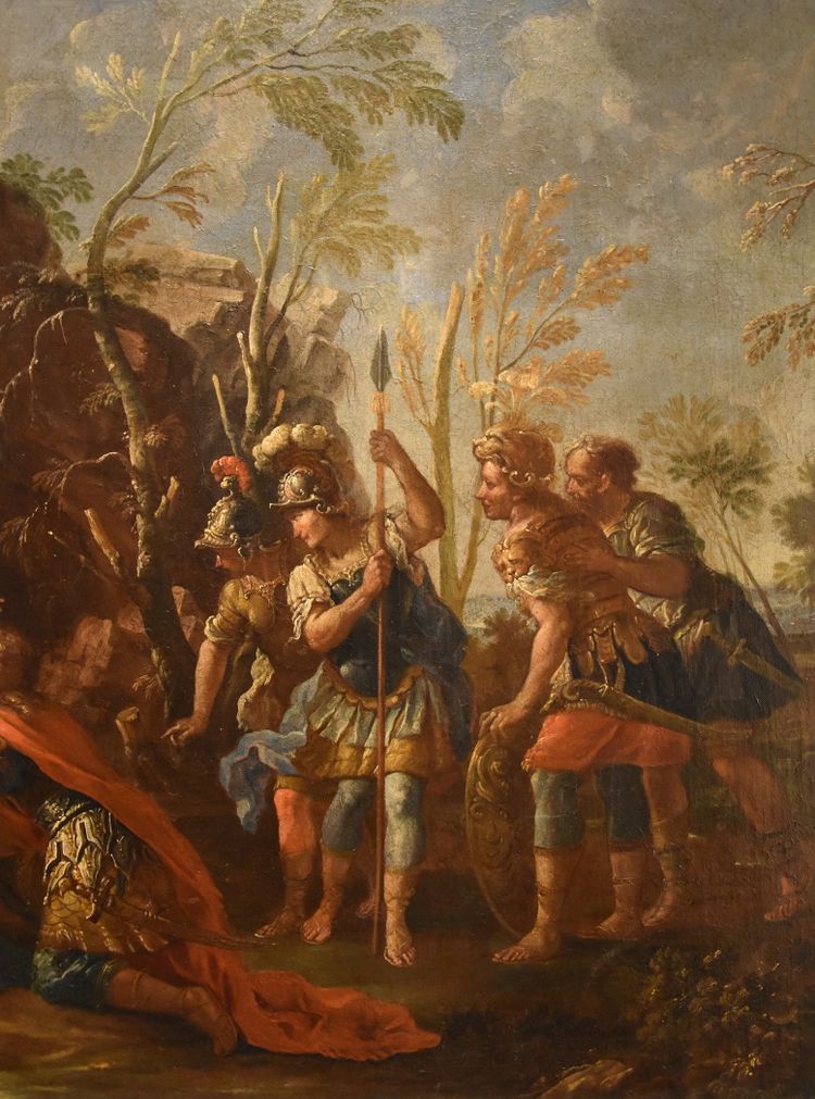 Alexander The Great Grants Clemency To The Persians, Francesco Fontebasso (venice 1709 -1769)