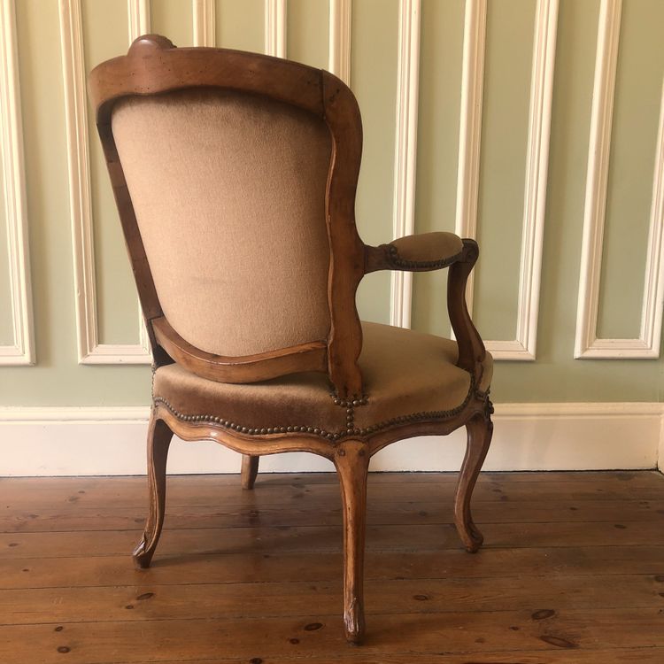 J. Gourdin, Louis XV period armchair