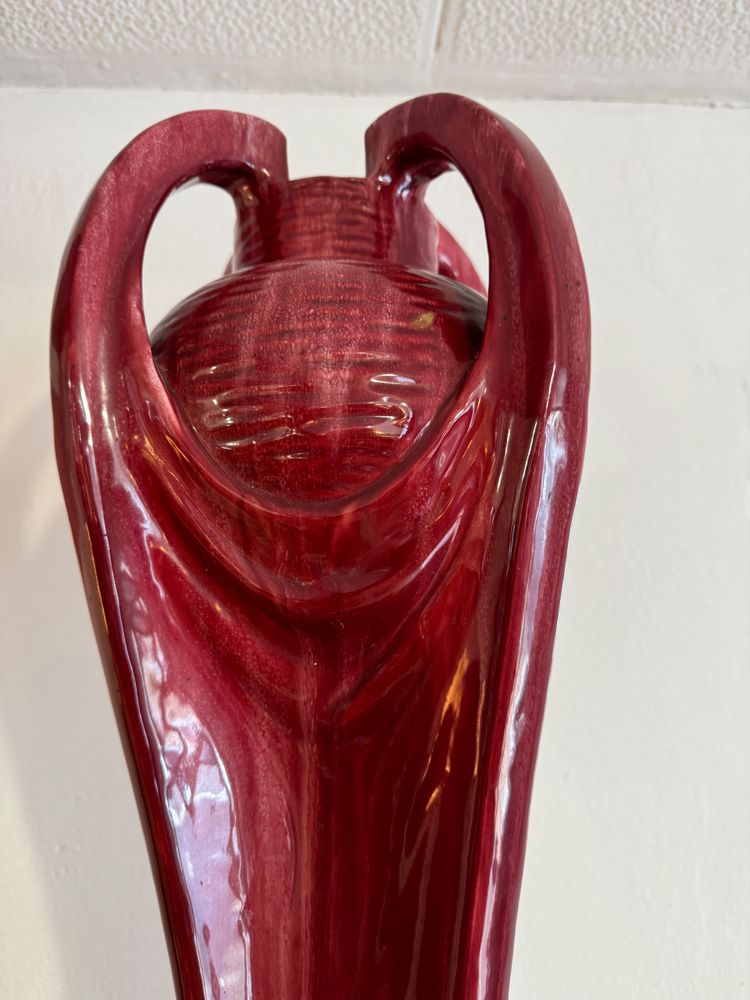 Large Art Nouveau vase attributed to Jérôme Massier