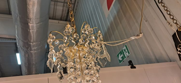 Crystal chandelier Napoleon III period 87 x 60