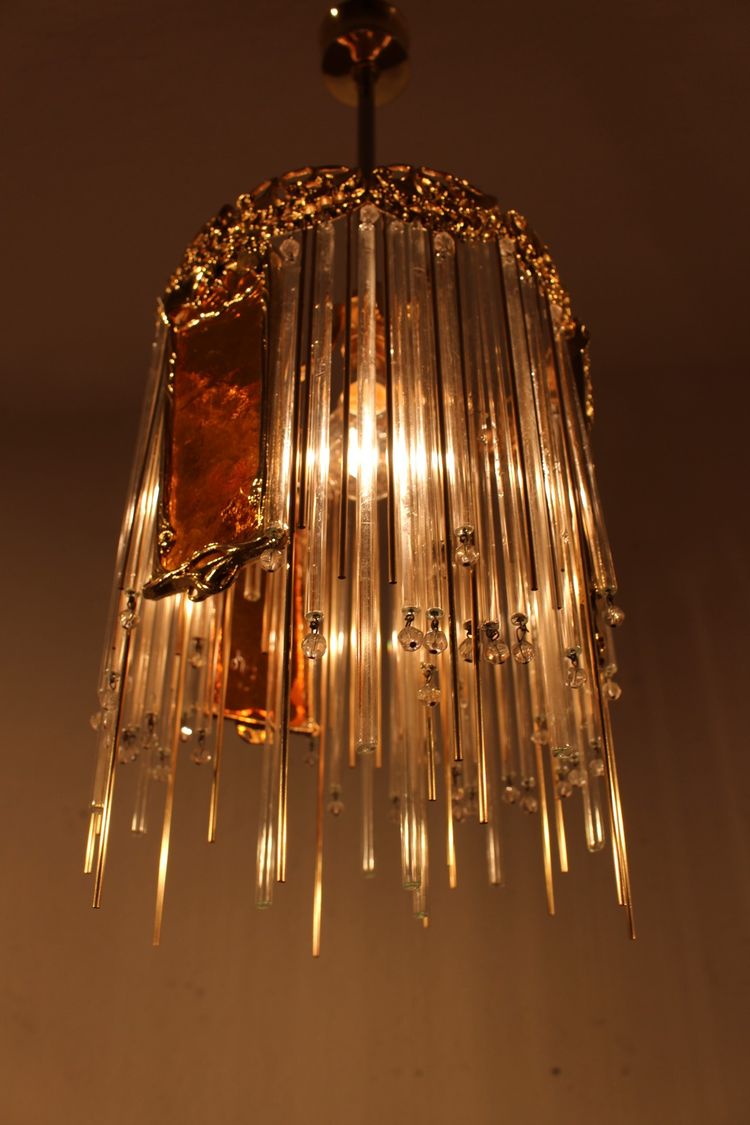 Art Nouveau chandelier by Hector Guimard