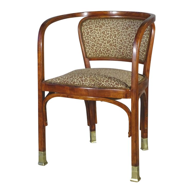 Fauteuil KOHN N°715 par Gustave Siegel, Ca 1905 , tapisserie Backhausen au choix - No Thonet