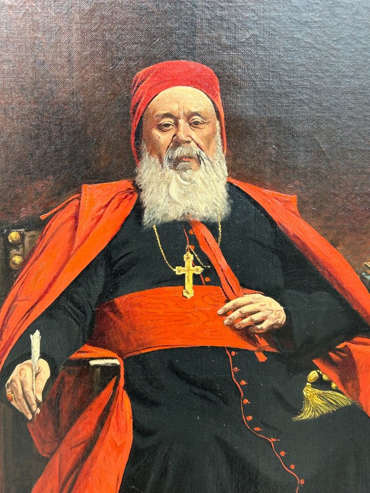 Portrait of Cardinal Charles Lavigerie, Archbishop of Algiers (1825-1892) H Petitmangin 1899