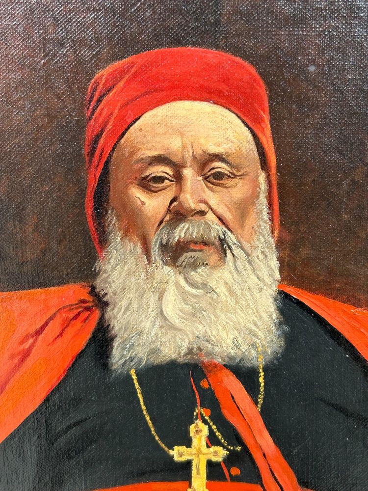 Portrait of Cardinal Charles Lavigerie, Archbishop of Algiers (1825-1892) H Petitmangin 1899