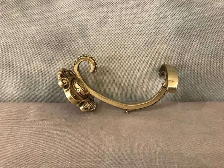 Porte manteaux, patère en bronze d'époque 19 ème de style Louis XVI 