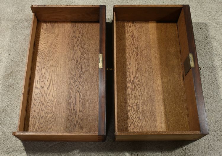 Rosewood veneered chest of drawers, Art Nouveau - 1920