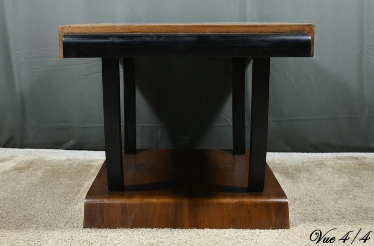 Walnut coffee table, Art Deco - 1930