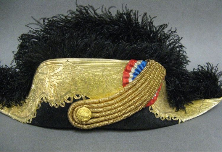 Bicorne De Général De Division Grande Tenue, III République.