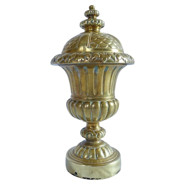 Bronze chateau banister ball - Louis XIV style