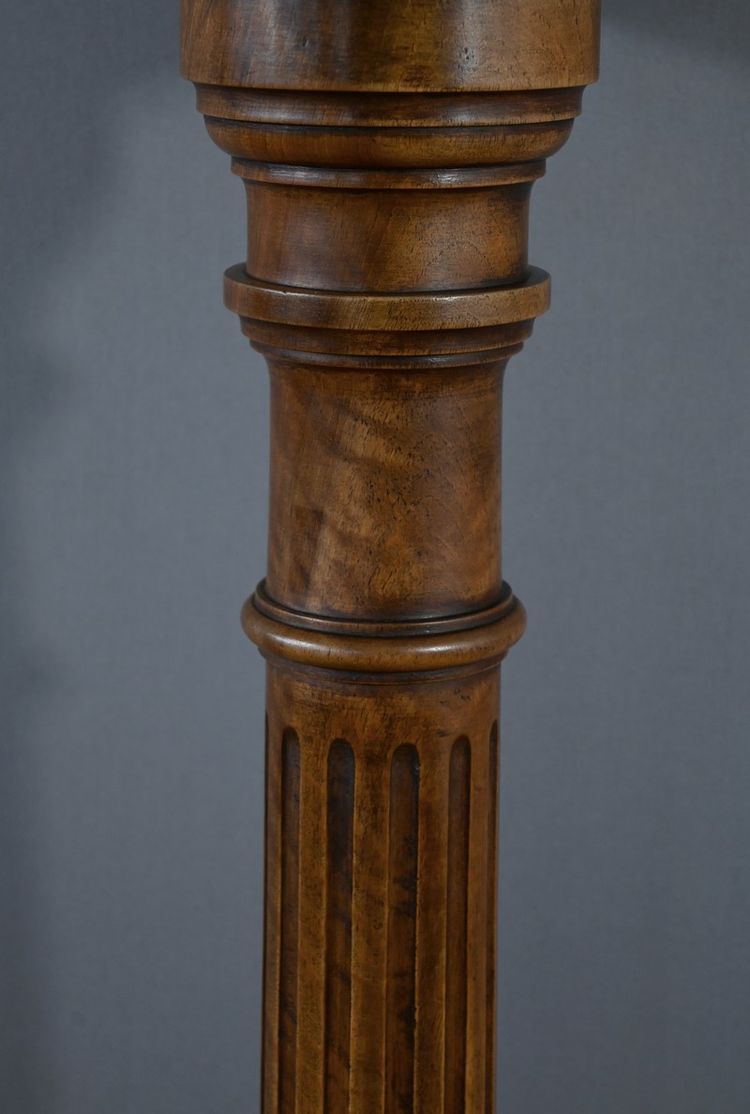 Walnut column, Louis XVI style - 1920