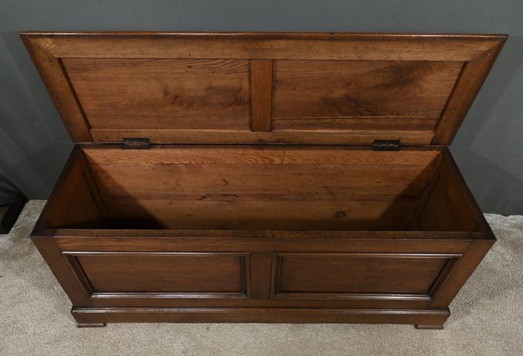 Oak Landing Chest Bench - Early 20th century