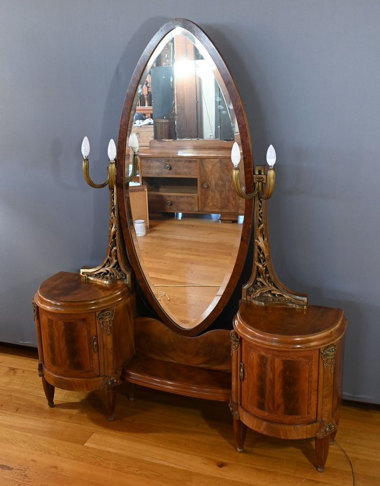 Mahogany and Thuya Dressing Table, Art Deco – 1920