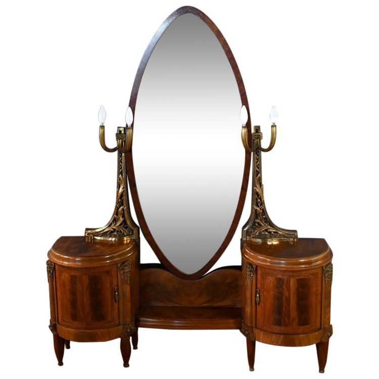 Mahogany and Thuya Dressing Table, Art Deco – 1920