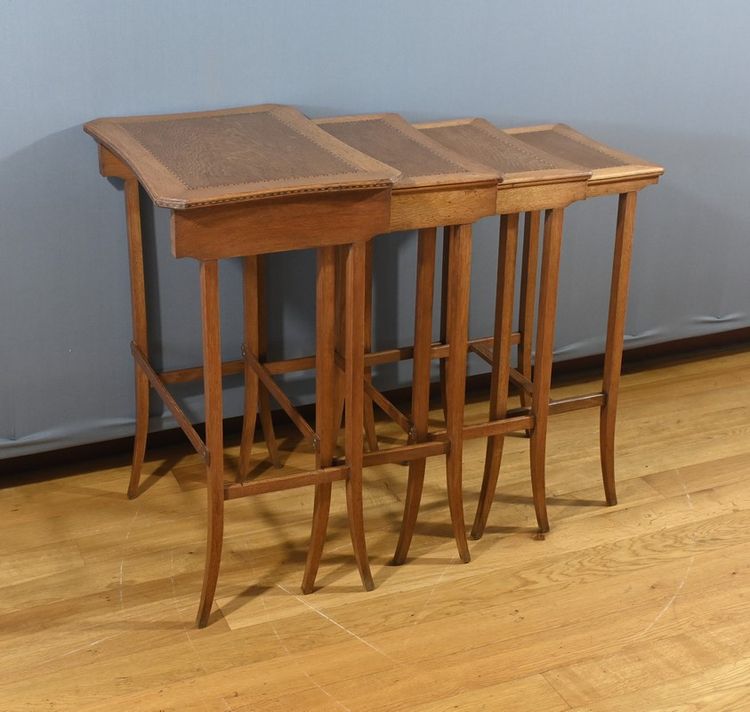 Oak Nesting Tables – 1930