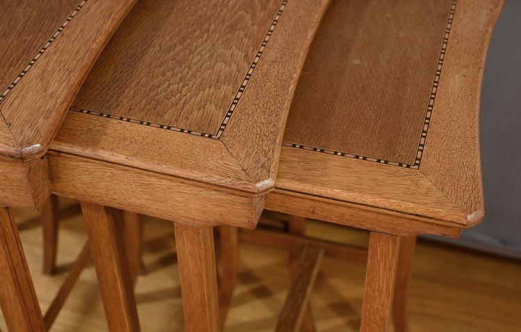 Oak Nesting Tables – 1930