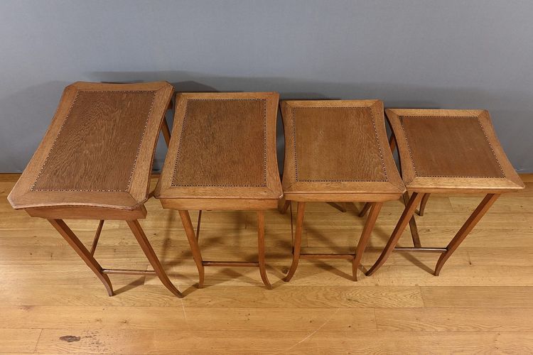 Oak Nesting Tables – 1930