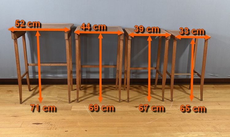 Oak Nesting Tables – 1930