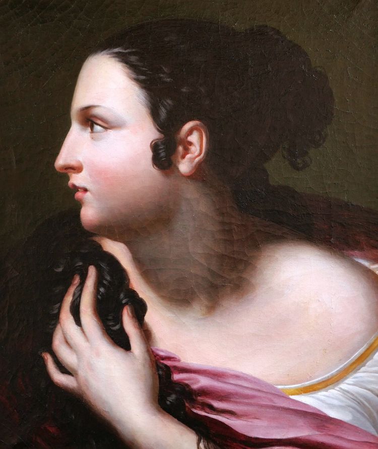 Attributed To Pierre Claude François Delorme, Woman In Profile &#40;head Of Expression&#41;