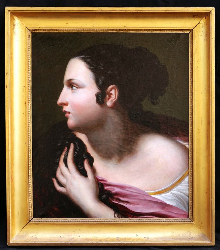 Attributed To Pierre Claude François Delorme, Woman In Profile &#40;head Of Expression&#41;