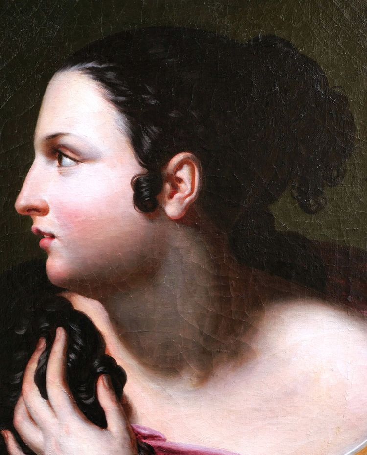 Attributed To Pierre Claude François Delorme, Woman In Profile &#40;head Of Expression&#41;