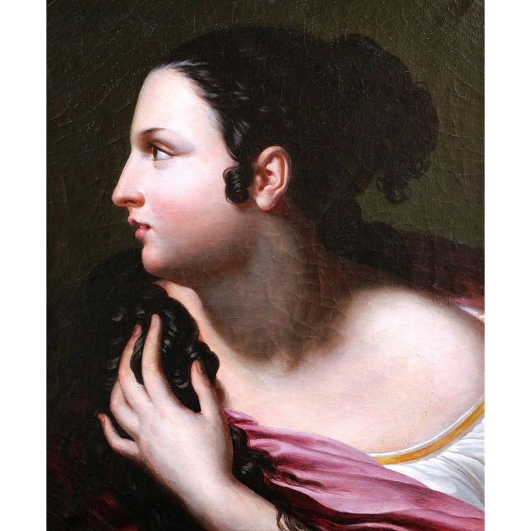 Attributed To Pierre Claude François Delorme, Woman In Profile &#40;head Of Expression&#41;