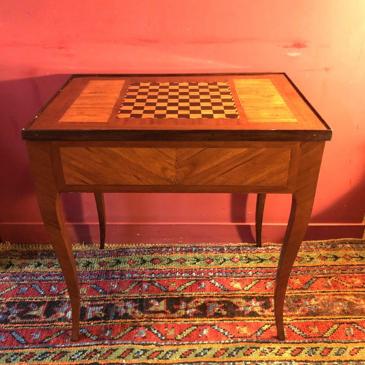 Inlaid games table, Transition period