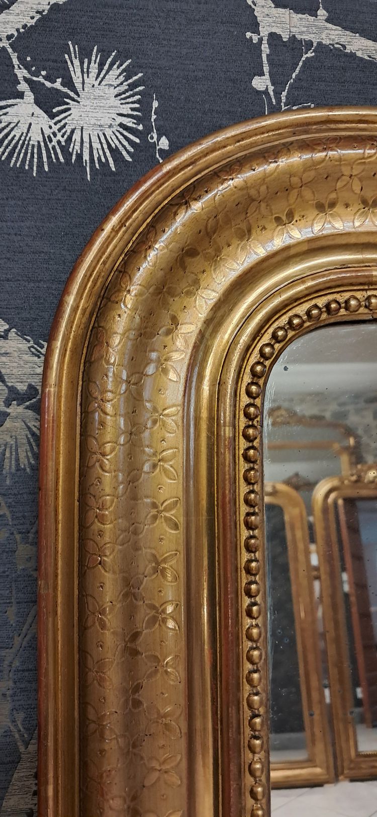 Louis Philippe period mirror 138 x 83