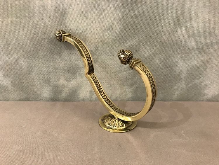 Beautiful and large coat rack, bronze coat hook from the 19th century in Louis XVI style