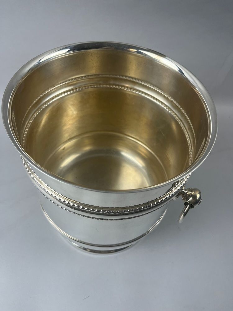 Christofle pearl model champagne bucket