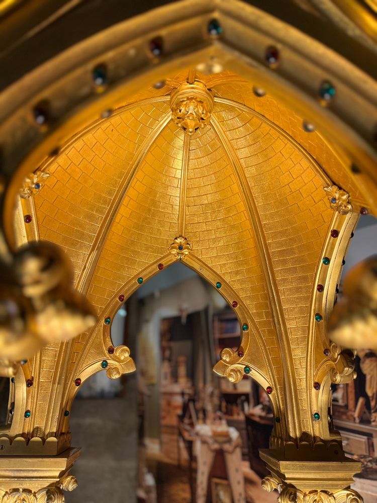 Monumental Ciborium dated 1889.