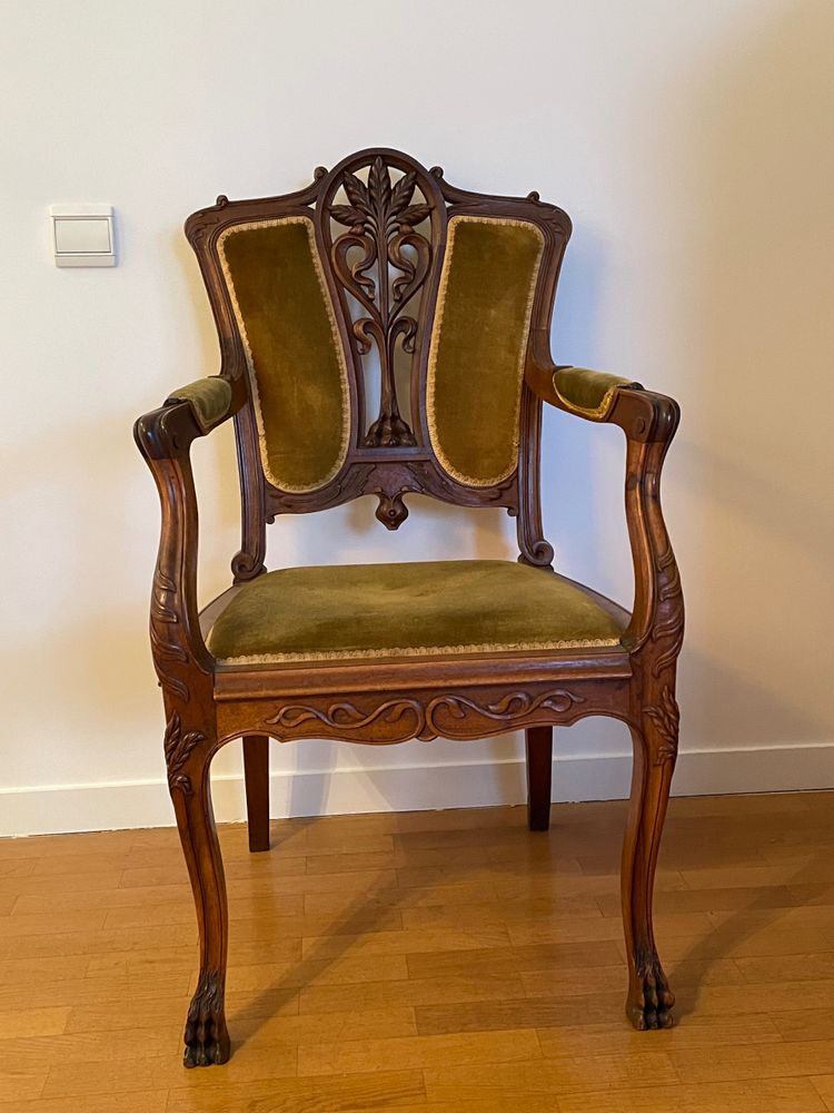 Pair of Art Nouveau Armchairs