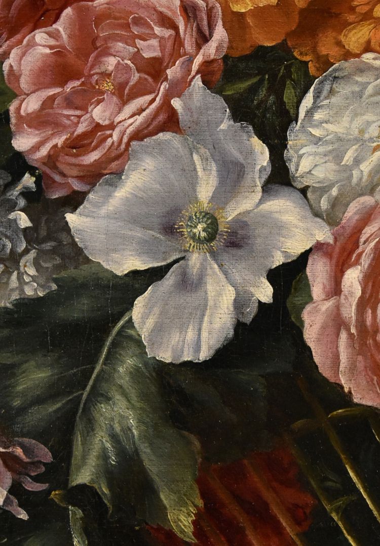 Jean-Michel Picart (Antwerpen, 1600 - Paris, 1682), Stillleben mit Blumen