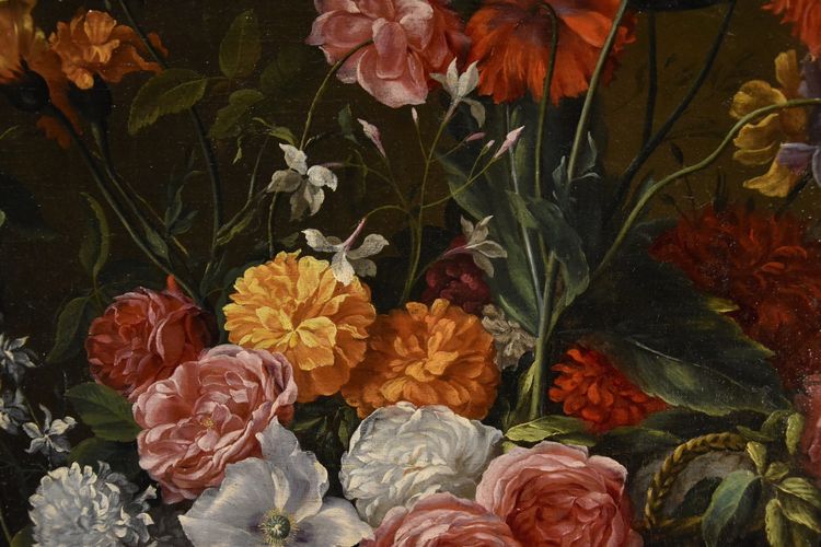 Jean-Michel Picart (Antwerpen, 1600 - Paris, 1682), Stillleben mit Blumen