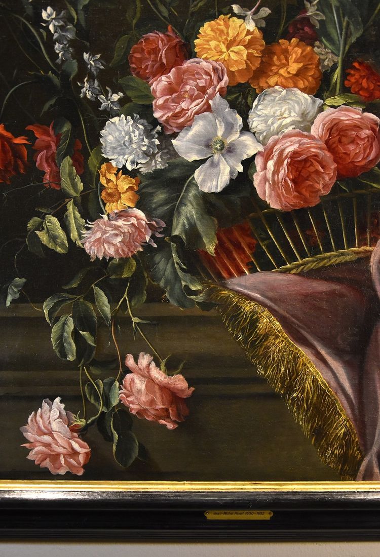 Jean-Michel Picart (Antwerpen, 1600 - Paris, 1682), Stillleben mit Blumen