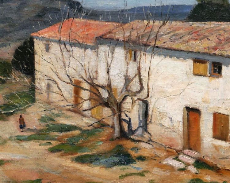 Louis Michel Bernard, Landscape In Southern France