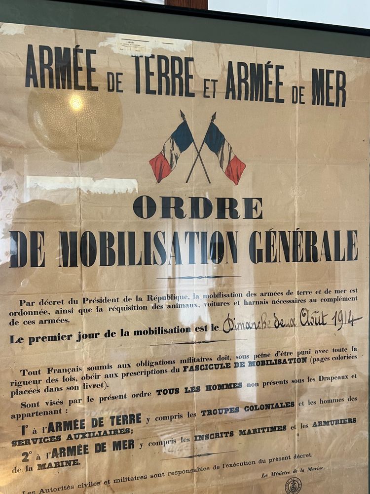 General Mobilization Order, August 1914