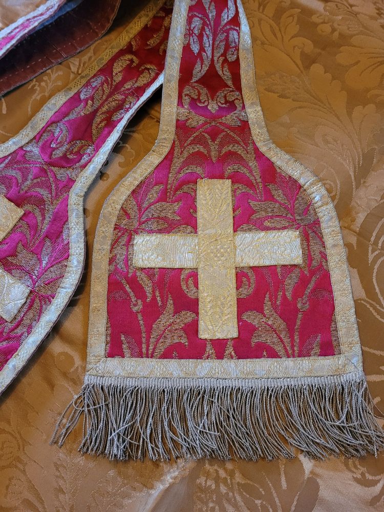 Pastoral stole and its pale, period 1st half of the 19th century