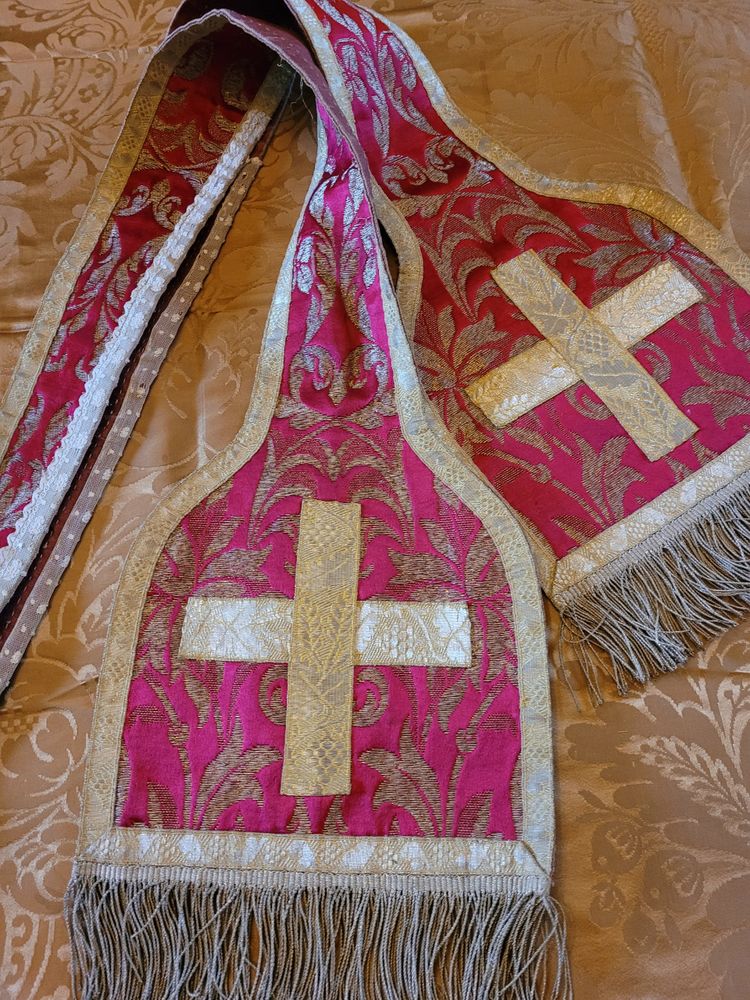 Pastoral stole and its pale, period 1st half of the 19th century